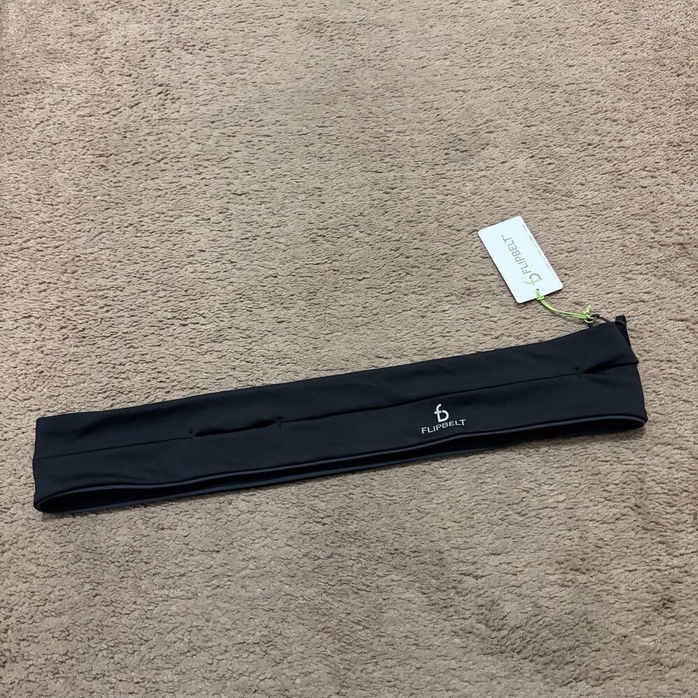 FlipBelt Classic Edition Running Belt Black Size XXL NEW